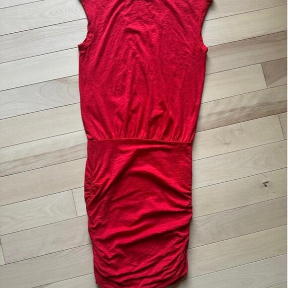 High-quality red t-shirt dress by Velvet by Graham & Spencer - Picture 6 of 6